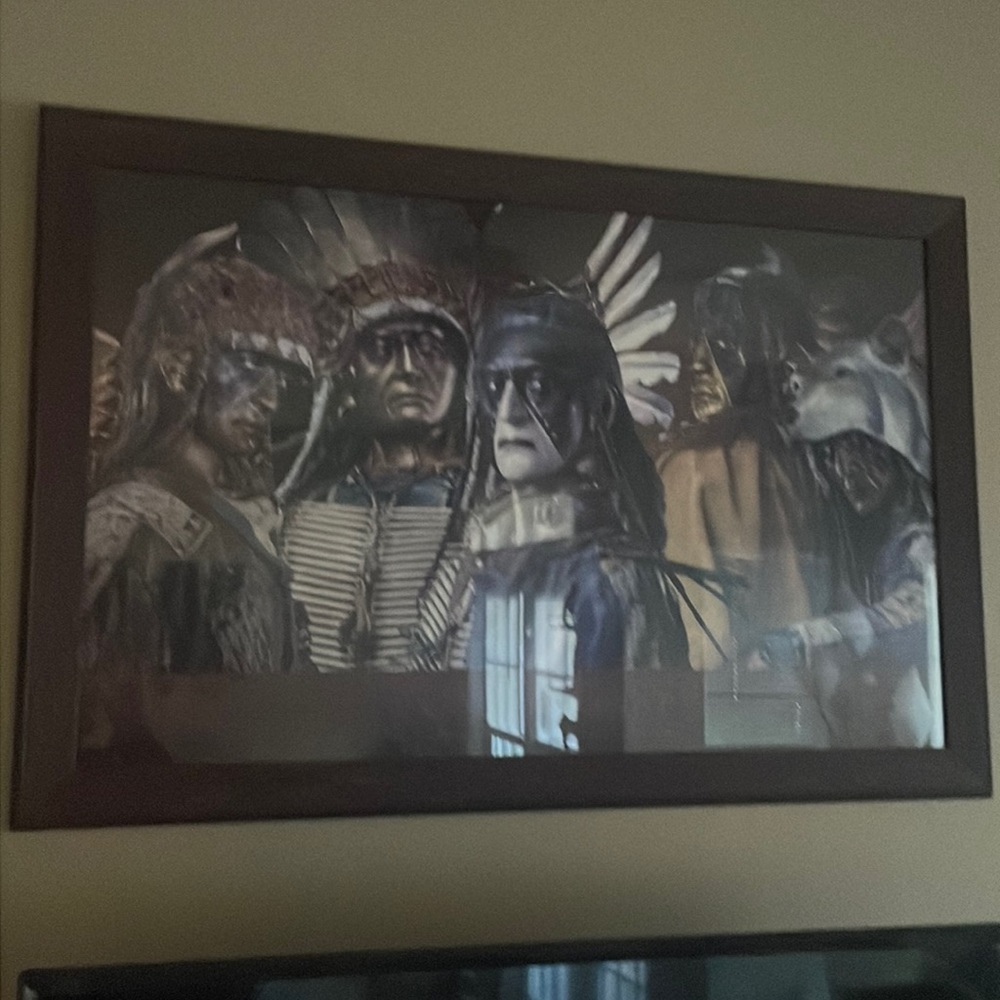 Autographed poster by Dave McGary